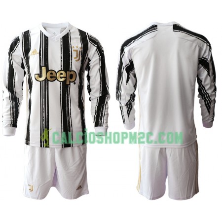 Juventus Bambino Maglia Prima 2020/2021 Manica Lunga (+ Pantaloncini)
